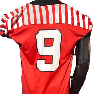 Maillot de football américain fan jersey parent sublimation broderie plus taille réelle usine vraies photos Pakistan Made - Product Image 1