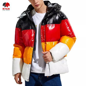 Chaquetas de Invierno Acolchadas Transpirables con Cierre de Cremallera y Capucha, de Secado Rápido, Personalizadas, de Alta Calidad para Hombre, Precio al por Mayor, Suministro de Fábrica - Product Image 1
