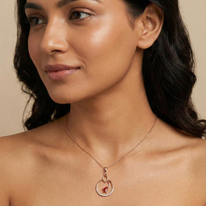 Diamant naturel de 0,08 carat, couleur HI, clarté VSSI, taille brillant rond, pierre précieuse authentique extraite de la terre, pour la création de pendentifs sur mesure. - Product Image 1