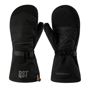 Mitaines de ski QST pour hommes avec 3M pour une protection imperméable, compatibles avec les écrans tactiles, mitaines chauffantes pour le ski et le snowboard en hiver - Product Image 1