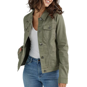 Top Quality Women's New Style Jean Denim Jacket Casual Plain Design with Waterproof Feature Wholesale Cheap Price - Product Image 1