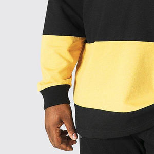 Camisas de Rugby Casuales de Manga Larga para Hombre, Jersey con Botones, Cómodas, Transpirables, Antiarrugas, 100% Algodón, 180g, Impresión Digital Personalizada - Product Image 3