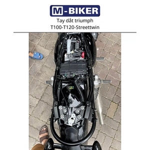 Accessoires de guidon pour moto Triumph T100 T120 Twin900 avec guidons doubles - Product Image 6