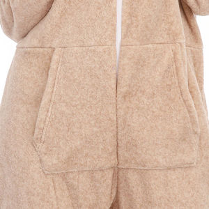 Monos de Algodón Unisex con Forro de Peluche Rosa, Trajes de Alta Costura para Hombre y Mujer, Fabricantes de Ropa Personalizada con Pedido Mínimo Bajo, Tejidos - Product Image 5