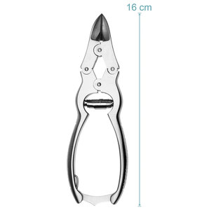 Professional Heavy Duty Toenail & Finger Cantilever Clippers Stainless Steel 15cm Barrel Spring Thick Nails Cutter - Product Image 2