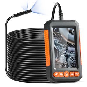 Telecamera Endoscopica Industriale con Doppia Lente, Cavo Semi-Rigido da 15 Metri, Schermo da 4,3 Pollici 1080P, 8 + 1 Luci LED - Product Image 6