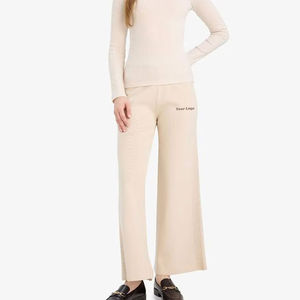 Pantalons pour femmes, pantalons décontractés, logo personnalisé, coton, boyfriend, denim, pantalons à jambes larges, jeans pour femmes, pantalons pour femmes - Product Image 6