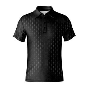 Nueva Llegada de Camisetas de Golf para Hombre, Manga Corta, Corte Regular, Absorben la Humedad, Rendimiento, Camisetas Polo Casuales para Hombre, Ropa al por Mayor - Product Image 2