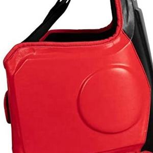 Wholesale Chest Guard Red and Black-Color Hot Fashion Professional-Design Fashionable Custom-Demand Leather Chest Guard - Product Image 6