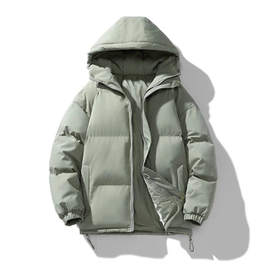 Winter Puffer <b>Jacket</b> for <b>Women</b> Warm Breathable <b>Long</b> Sleeve Quilted Coat Custom Color Lightweight Outerwear OEM - Product Image 4
