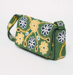 Bolso Bandolera Exclusivo con Bordado a Mano y Cuentas, Bolso de Hombro Moderno para Fiestas, Regalo de Lujo, Bolso Decorativo - Product Image 6
