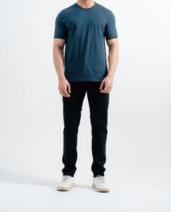 T-shirt pour homme de qualité supérieure, frais et léger pour l'été, vente en gros, fabrication sur mesure, 180 g/m², 100 % coton. - Product Image 1