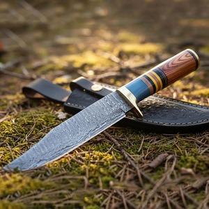Hache de bûcheron de qualité industrielle supérieure, sur mesure, avec fourreau en cuir, manche en bois et 3 lames en acier à haute teneur en carbone pour abattre et fendre le bois - Product Image 3