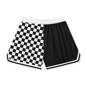Shorts de sport respirants en maille pour hommes, séchage rapide, écologiques, taille mi-haute, 100 % polyester, pour le basketball et l'entraînement, avec logo personnalisé - Product Image 2