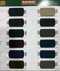 Tela de viscosa y poliéster, lisa, teñida, 120GSM, ligera, para trajes y pantalones de hombre, 57/58 pulgadas, África. - Product Image 3
