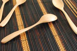 Wooden Tea <b>Spoon</b> Wooden Coffee <b>Spoon</b> Long Handle <b>Serving</b> <b>Spoon</b> for Kitchen Cafe Hotel - Product Image 3