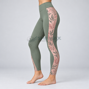 Pantalones de equitación para mujer hechos con tela ligera, paneles flexibles y un ajuste de soporte para mayor comodidad. - Product Image 6