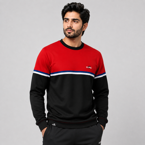 La sudadera de sublimación para hombre está diseñada para deportes. La sudadera de sublimación para hombre ofrece ligereza, transpirabilidad y comodidad. - Product Image 4