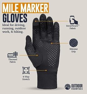 Running <b>Gloves</b> Lightweight Anti-Slip Breathable <b>Touchscreen</b> <b>Gloves</b> for Outdoor Running OEM Supply - Product Image 4