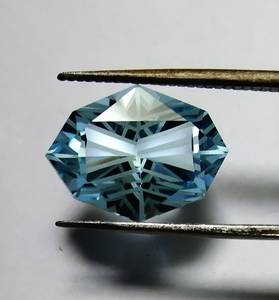 Piedra Preciosa de Topacio Azul Natural, Corte Elegante, Alta Calidad, Piedra Suelta para Joyería, Anillo, Colgante, Diseño de Joyería Fina - Product Image 6