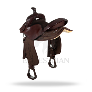 Western Trail Saddle Horse Riding Saddle Equestrian <b>Equipment</b> - Product Image 4