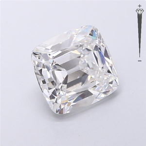 Diamante Cultivado en Laboratorio con Certificación IGI, Corte Cojín de 3.01 Quilates, Color E, Claridad VVS2, ROYAL GEMS para Joyería - Product Image 3