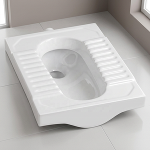 Black Orissa <b>Pan</b> Manufacturers Direct Sales Affordable <b>Ceramic</b> Material Convenient Squat Toilet For Asia - Product Image 2