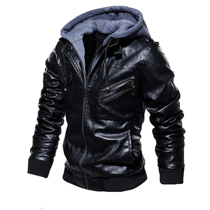 Veste en cuir de motard de qualité supérieure, design personnalisé, couleur au choix, vente en gros, vestes en cuir pour hommes, taille adulte, service OEM, imperméable - Product Image 2