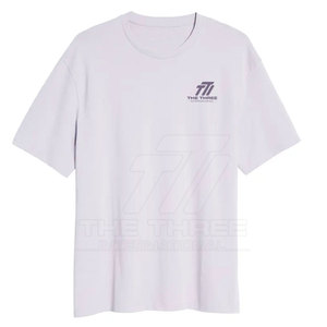 T-shirts pour hommes anti-boulochage durables, tricot haute densité, qualité professionnelle, décontractés et tendance - Product Image 3
