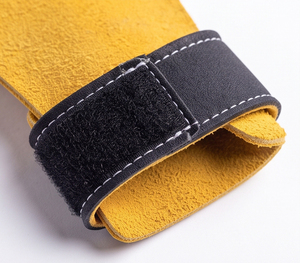 Durable Leather Equipment Gymnastic Leather Grips Weightlifting Pull Up <b>Trainer</b> Leather Grip Unisex Heavy Duty Gymnastic Grips - Product Image 5