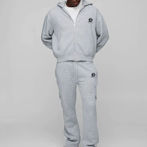 Survêtements légers et confortables pour hommes, vêtements de course pour hommes, survêtements zippés pour hommes, respirants et à séchage rapide - Product Image 1
