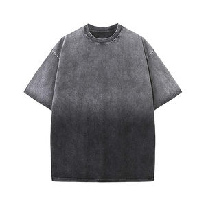 Camisetas de Hombre de Diseño Personalizado, Estilo Casual Urbano, 100% Algodón Peinado, Ecológicas, Transpirables, de Corte Holgado, MOQ Bajo - Product Image 6