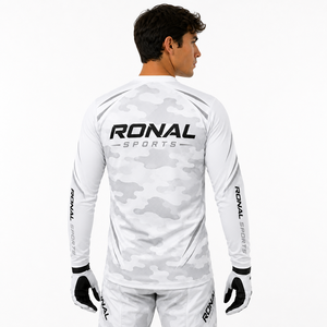 เสื้อเจอร์ซีย์ MX ที่ใส่สบายและระบายอากาศได้ดี สำหรับมอเตอร์ครอส BMX ออฟโรด ภูเขา MTB BMX เอนดูโร่ ชุดกีฬาสำหรับแข่งขัน พร้อมบริการพิมพ์ลาย - Product Image 4