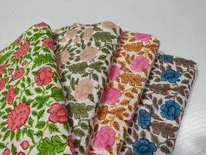 Handmade Vintage Floral Cotton <b>Handkerchiefs</b> Washable Reusable Eco Friendly Soft Fabric Hankies Pocket Squares Small <b>Large</b> Sizes - Product Image 2