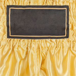 Shorts de boxe Muay Thai MMA personnalisés avec logo sur le devant, haute qualité, 100% coton, séchage rapide, respirant, unisexe, adulte, uni, vintage - Product Image 5