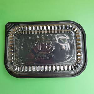 Hot selling Vietnam Factory Low price 1-2-4 Compartments <b>Disposable</b> Plastic Food Container with Lid Black Color Take Away <b>lunch</b> - Product Image 2