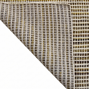 Tapis en laine DECORDEC Marron Olive Ivoire à motifs de vagues fluides, écologique, antidérapant, tufté à la main pour la maison, salon - Product Image 5