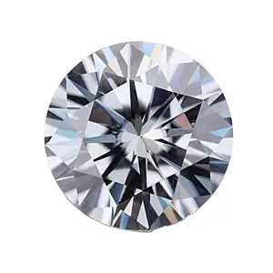 Anant 보석 갤러리 진짜 다이아몬드 돌 원래 인증 0.95 캐럿 VVS1 투명도 완벽 다이아몬드 화려한 라운드 컷 랩 성장