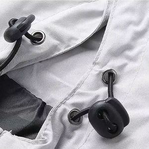 Chaqueta Cortavientos con Capucha Personalizada al por Mayor para Hombre, Ligera, Impermeable, Resistente al Viento, para Deportes al Aire Libre, Correr, Lluvia - Product Image 5