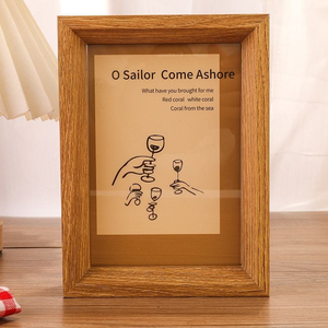 Modern Double-Side Transparent Double Glass DIY Photo <b>Frame</b> Display Stand Picture <b>Frame</b> Plant Specimen Display <b>Frame</b> - Product Image 3