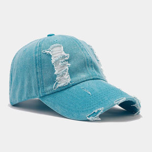 Vornex Industry Top-Notch Modern Fashion Distressed Cap For Adults All Season Unisex 6-Panel Cap Private Printing Custom Cap OEM - Product Image 3