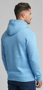 เสื้อฮู้ดดี้ผู้ชายสไตล์ลำลองสำหรับฤดูหนาว ผ้าฝ้าย 100% ทรงพอดีตัว มีกระเป๋าหน้า ดีไซน์สปอร์ต - Product Image 3