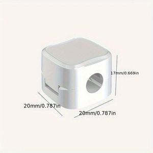 12 Pack Magnetic <b>Cable</b> <b>Clips</b> Smooth Adjustable Cord Holder Desk Organizer for Home Office <b>Phone</b> Car Wall Nightstand Management - Product Image 2