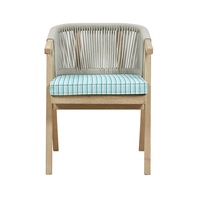 Chaise de salle à manger en bois moderne au design unique, faite à la main, avec des cordes, écologique, durable, pour la maison, le bureau, le restaurant