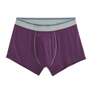 Customized Logo Design <b>Men's</b> Soft Breathable Mid-Rise Anti-Bacterial Eco-Friendly OEM Knitted Boxer Briefs Multi Color - Product Image 1