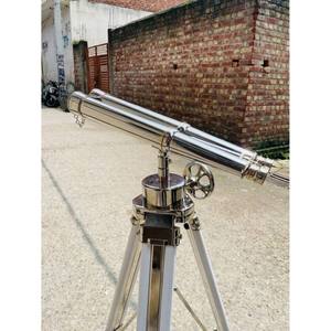 Télescope Nautique Portable en Laiton de Haute Qualité avec Support, Lentille Zoom, Observation des Oiseaux, Observation de la Nature, Cadeau Marin, Jumelles Vintage - Product Image 6