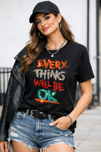 เสื้อยืดกราฟิกประดับเพชรแบบยูนิเซ็กซ์ – ดีไซน์ทันสมัย ผ้าฝ้ายพรีเมียม รับผลิตโลโก้ตามสั่ง/ขายส่ง - Product Image 3