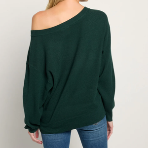Premium Women Oversized Shoulder Woolen Boxy Fit Regular Lined Windproof Sweatshirt <b>Drop</b> Shoulder Cotton Fleece Winter - Product Image 4