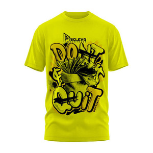 Camiseta de Hombre de Algodón 100% con Estampado Digital, Cuello Redondo, Corte Holgado, Diseño Liso con Patrón de Letras, Estilo Casual, Anti-Pilling, Transpirable, 220g - Product Image 5