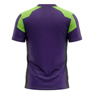 เสื้อกีฬาประสิทธิภาพสูง แห้งเร็ว แขนสั้น ออกแบบมาเพื่อการฝึกซ้อมทีม การออกกำลังกายในยิม และการเล่นเกมกลางแจ้ง - Product Image 2